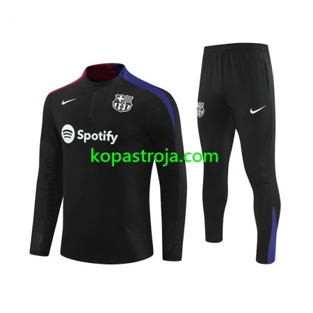 FC Barcelona Tränings Sweatshirtställ Svart 2024/25